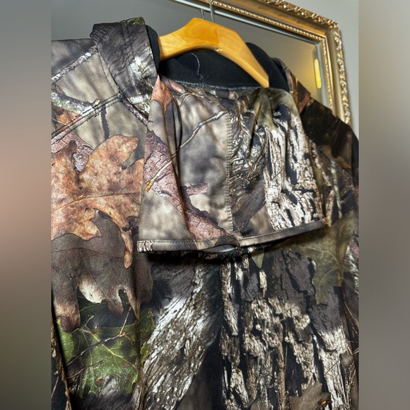 Mossy Oak Country DNA Performance Hoodie Fleece Lined w/ Neck Gaiter - Large - Picture 7 of 12